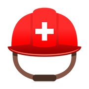 ⛑️ Emoji Casco Con Una Cruz Blanca en JoyPixels 5.0.