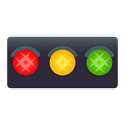 🚥 Emoji horizontale Verkehrsampel JoyPixels 5.0.