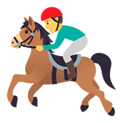 🏇 Emoji Carrera De Caballos en JoyPixels 5.0.