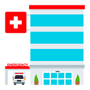Émoji 🏥 Hôpital sur JoyPixels 5.0.