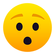 😯 Emoji verdutztes Gesicht JoyPixels 5.0.
