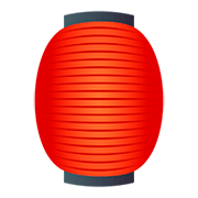 🏮 Emoji Lanterna Vermelha De Papel na JoyPixels 5.0.