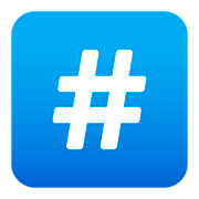 Emoji #️⃣ Tasto: # su JoyPixels 5.0.