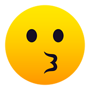 😗 Emoji Cara Besando en JoyPixels 5.0.
