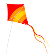 Émoji 🪁 Cerf-volant sur JoyPixels 5.0.