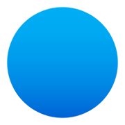 Émoji 🔵 Disque Bleu sur JoyPixels 5.0.