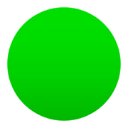 Emoji 🟢 Cerchio Verde su JoyPixels 5.0.