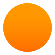 Émoji 🟠 Disque Orange sur JoyPixels 5.0.