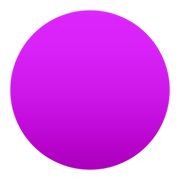 Émoji 🟣 Disque Violet sur JoyPixels 5.0.