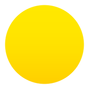 🟡 Emoji gelber Kreis JoyPixels 5.0.