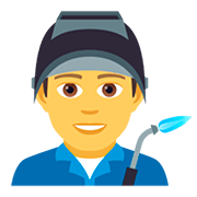 👨‍🏭 Emoji Operario en JoyPixels 5.0.