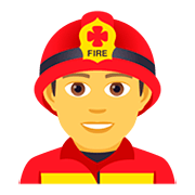 Émoji 👨‍🚒 Pompier Homme sur JoyPixels 5.0.