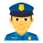 👮‍♂️ Emoji Policial Homem na JoyPixels 5.0.