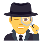 Émoji 🕵️‍♂️ Détective Homme sur JoyPixels 5.0.