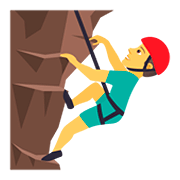 🧗‍♂️ Emoji Hombre Escalando en JoyPixels 5.0.