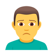 🙍‍♂️ Emoji missmutiger Mann JoyPixels 5.0.