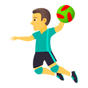 Émoji 🤾‍♂️ Handballeur sur JoyPixels 5.0.