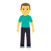 🧍‍♂️ Emoji stehender Mann JoyPixels 5.0.