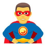 Émoji 🦸‍♂️ Super-héros Homme sur JoyPixels 5.0.