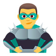 Emoji 🦹‍♂️ Supercattivo Uomo su JoyPixels 5.0.