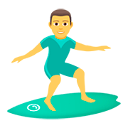 🏄‍♂️ Emoji Hombre Haciendo Surf en JoyPixels 5.0.