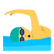 Emoji 🏊‍♂️ Nuotatore su JoyPixels 5.0.