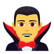 🧛‍♂️ Emoji Vampiro Hombre en JoyPixels 5.0.