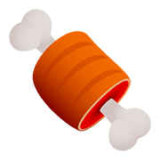 Emoji 🍖 Carne su JoyPixels 5.0.