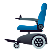 🦼 Emoji elektrischer Rollstuhl JoyPixels 5.0.