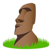 🗿 Emoji Estatua Moái en JoyPixels 5.0.