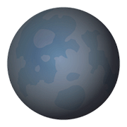 🌑 Emoji Luna Nueva en JoyPixels 5.0.