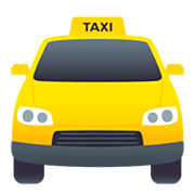 🚖 Emoji Vorderansicht Taxi JoyPixels 5.0.