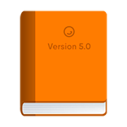📙 Emoji orangefarbenes Buch JoyPixels 5.0.