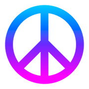 ☮️ Emoji Friedenszeichen JoyPixels 5.0.