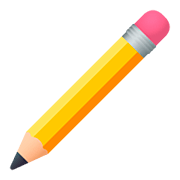 Émoji ✏️ Crayon sur JoyPixels 5.0.