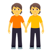 🧑‍🤝‍🧑 Emoji sich an den Händen haltende Personen JoyPixels 5.0.