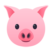 🐷 Emoji Schweinegesicht JoyPixels 5.0.