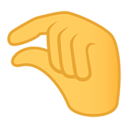 🤏 Emoji Mão Beliscando na JoyPixels 5.0.
