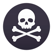 🏴‍☠️ Emoji Bandera Pirata en JoyPixels 5.0.