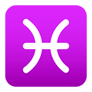 Emoji ♓ Segno Zodiacale Dei Pesci su JoyPixels 5.0.