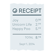 🧾 Emoji Recibo en JoyPixels 5.0.