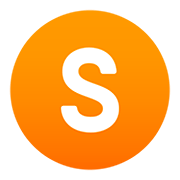 Emoji 🇸 Lettera simbolo indicatore regionale S su JoyPixels 5.0.