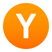 Émoji 🇾 Symbole indicateur régional lettre Y sur JoyPixels 5.0.