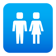 Emoji 🚻 Simbolo Dei Servizi Igienici su JoyPixels 5.0.