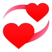 Emoji 💞 Cuori Che Girano su JoyPixels 5.0.