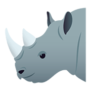 Émoji 🦏 Rhinocéros sur JoyPixels 5.0.