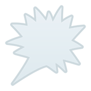 🗯️ Emoji Sprechblase für wütende Aussage rechts JoyPixels 5.0.