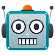 🤖 Emoji Roboter JoyPixels 5.0.