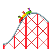 Emoji 🎢 Montagne Russe su JoyPixels 5.0.