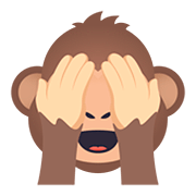 🙈 Emoji sich die Augen zuhaltendes Affengesicht JoyPixels 5.0.